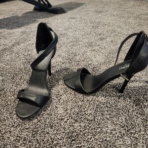 Missoni black open toe high heel